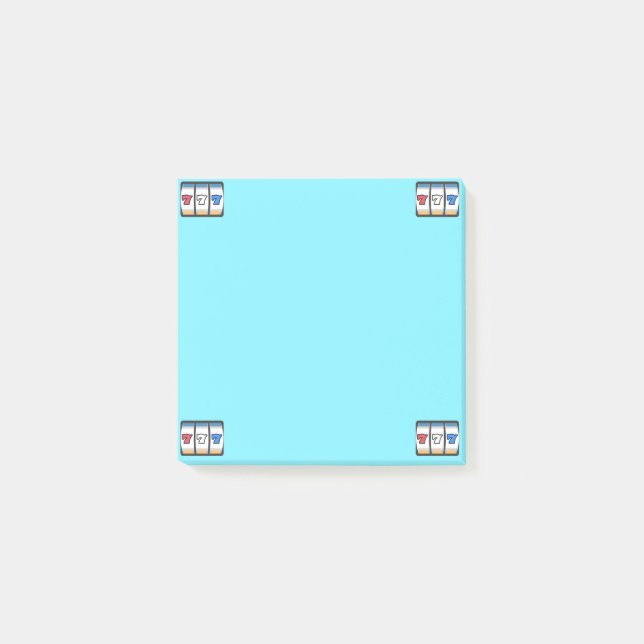 Lucky 777 post-it block (Framsida)