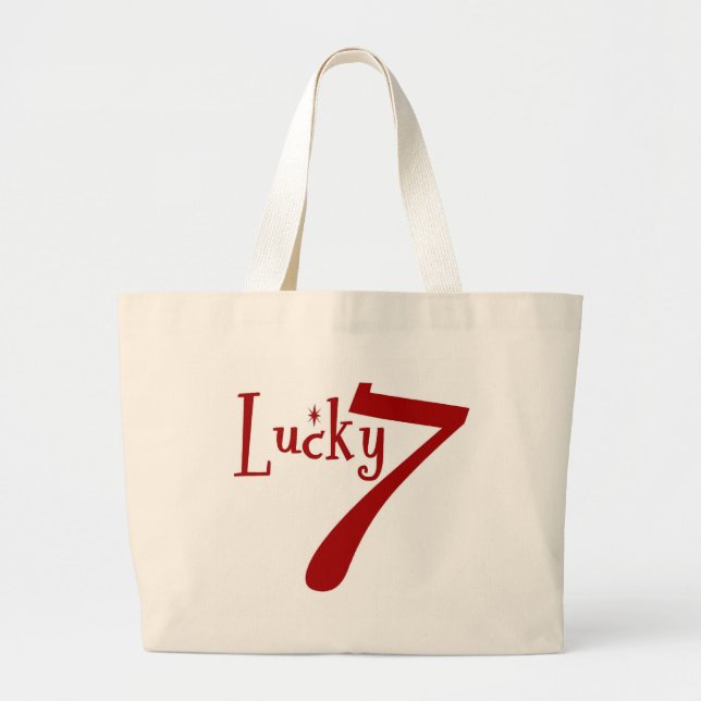Lucky 7 Classic Bag Jumbo Tygkasse (Framsidan)