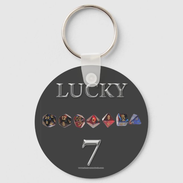 Lucky 7 nyckelring (Framsida)