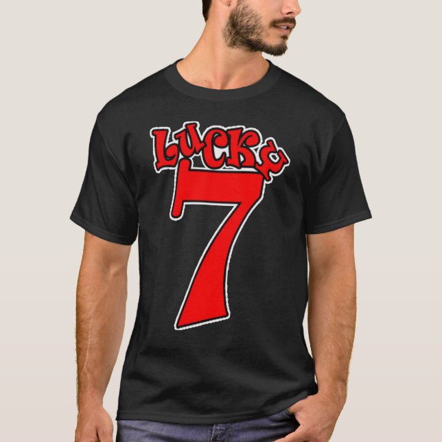 LUCKY-7 T-SHIRT (Framsida)