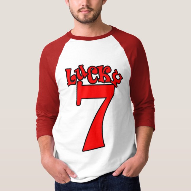 LUCKY-7 TEE SHIRT (Framsida)