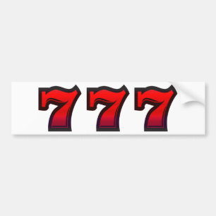 Lucky 7s bildekal