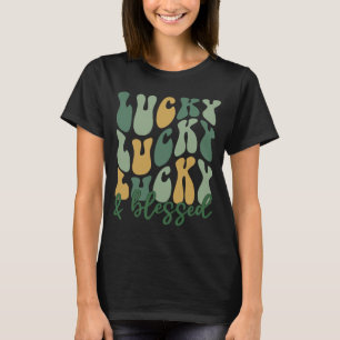 Lucky and Bled St patrick's day Lucky T Shirt