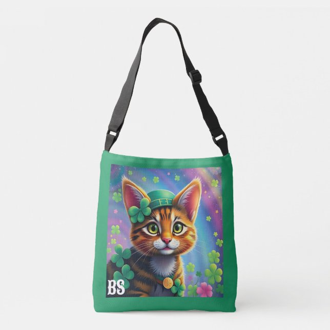 Lucky Animals in Disguise - St. Patrick’s Day Fun Axelväska (Baksida)