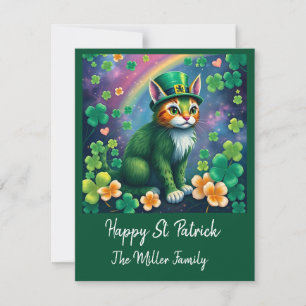 Lucky Animals in Disguise - St. Patrick's Day Roli Julkort