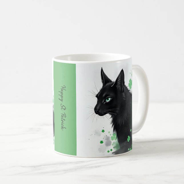 Lucky Animals in Disguise - St. Patrick's Day Roli Kaffemugg (Framsida höger)
