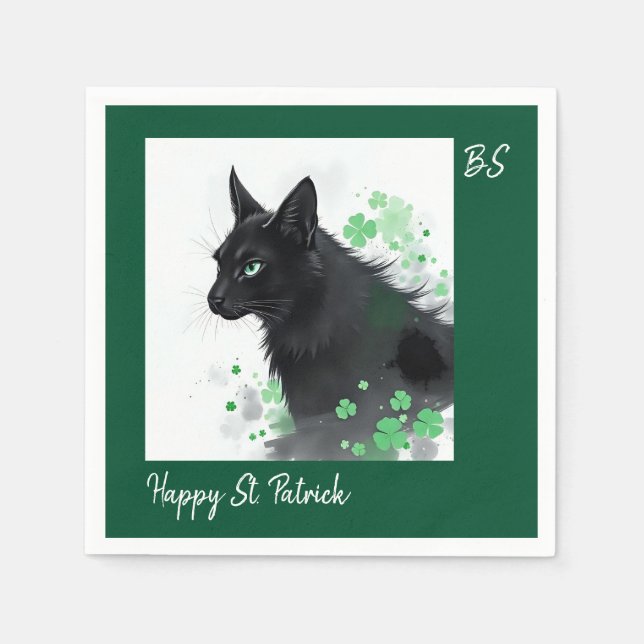 Lucky Animals in Disguise - St. Patrick's Day Roli Pappersservett (Framsidan)