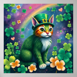 Lucky Animals in Disguise - St. Patrick's Day Roli Poster