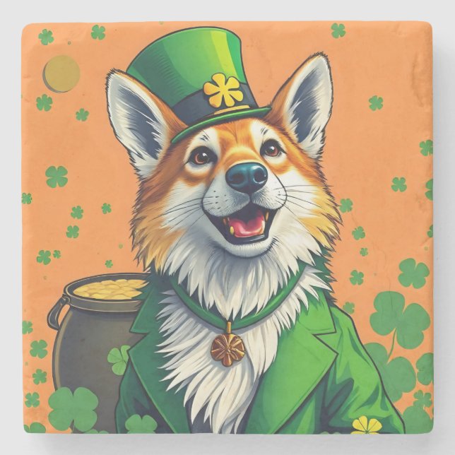 Lucky Animals in Disguise - St. Patrick's Day Roli Stenunderlägg (Framsidan)