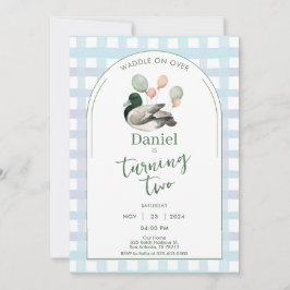 Lucky Anka födelsedag för alla åldrar Inbjudningar