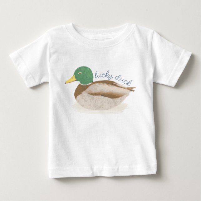 Lucky Anka Future Anka Hunter Baby Birthday T Shirt (Framsida)