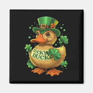 Lucky Anka Shamrock Funny St patricks day Waterfow Magnet
