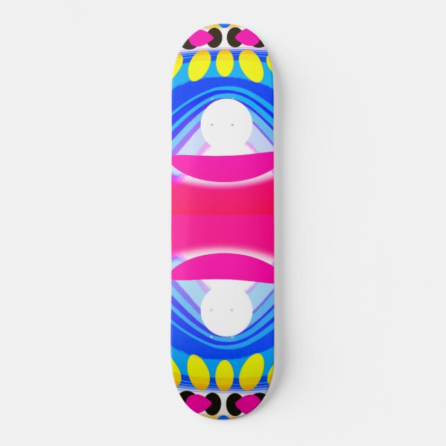 Lucky art mini skateboard bräda 18,5 cm (Framsida)