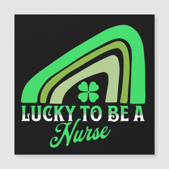Lucky att vara sjuksköterska | St patrick's day sj (Framsida)