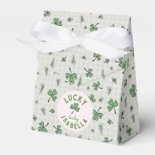 Lucky Baby Rosa och Grönt St Paddys Presentaskar