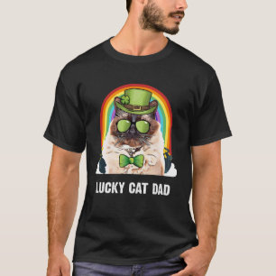 Lucky Balinese Javanese Cat Pappa St patricks day T Shirt