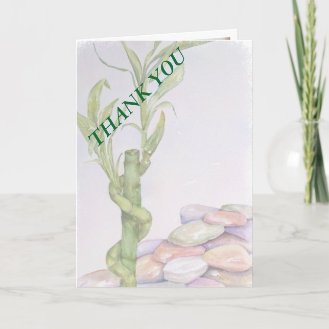 LUCKY BAMBOO TACK DIG CARD (Framsida)