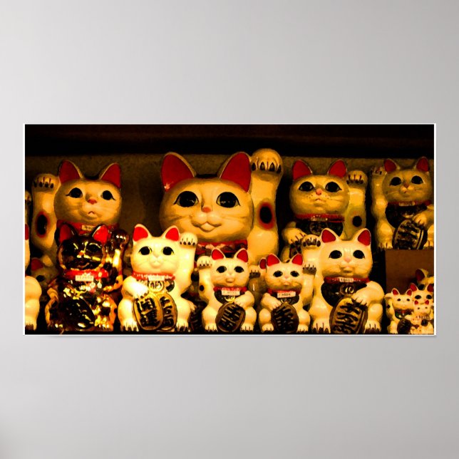 Lucky Beconing Kattunge Poster (Framsidan)