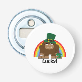 Lucky Bigfoot Leprechaun Flasköppnare
