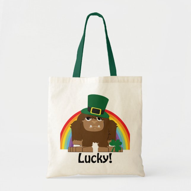 Lucky Bigfoot Leprechaun Tygkasse (Framsidan)