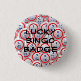 Lucky Bingo Badge Knapp