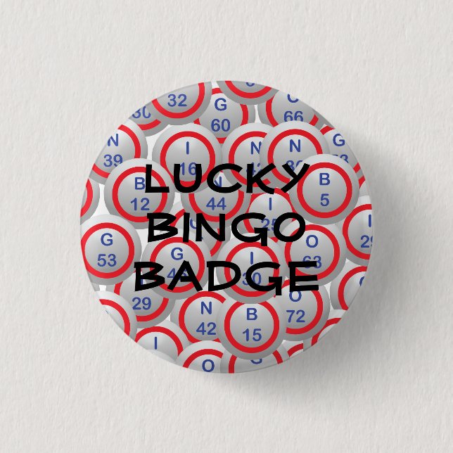 Lucky Bingo Badge Knapp (Framsida)