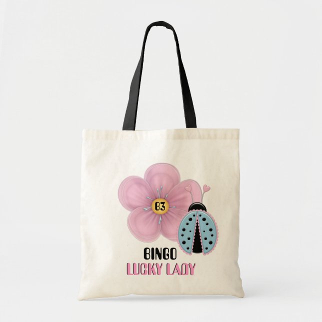 Lucky Bingo Bag Tygkasse (Framsidan)