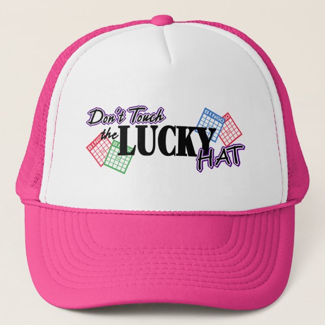 Lucky Bingo Hat Truckerkeps (Framsida)