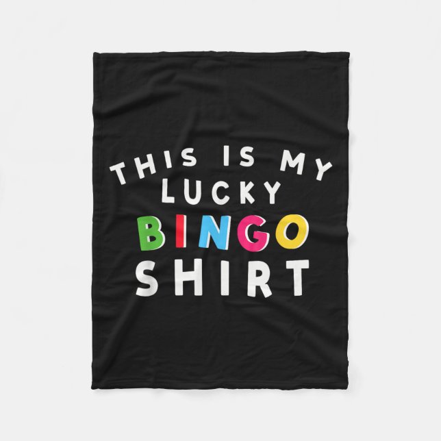 Lucky Bingo Player Fleecefilt (Framsidan)
