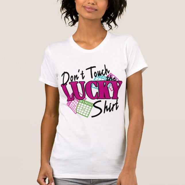 Lucky Bingo Shirt Tee Shirt (Framsida)