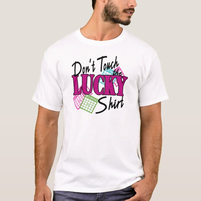 Lucky Bingo Shirt Tee Shirt (Framsida)