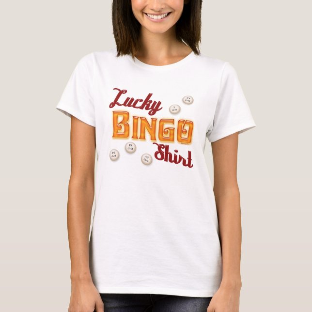 Lucky Bingo Shirt Tröja (Framsida)