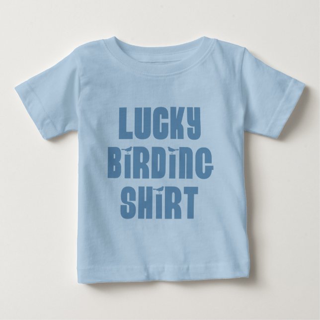 Lucky Birding Shirt Tee Shirt (Framsida)