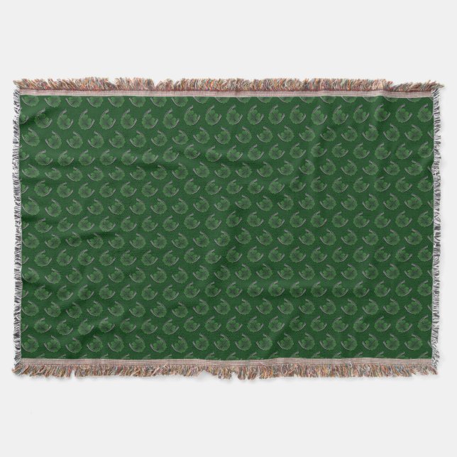 Lucky Blanket St Patrick's Lycka till Throw Blanke Filt (Framsidan)