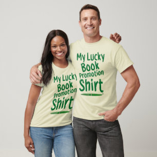 Lucky Bok Promotion Roligt Writer Design T Shirt