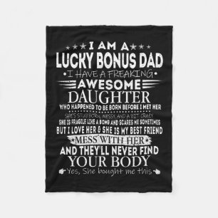 Lucky Bonus Pappa Tee från Fantastisk DDotter Papp Fleecefilt