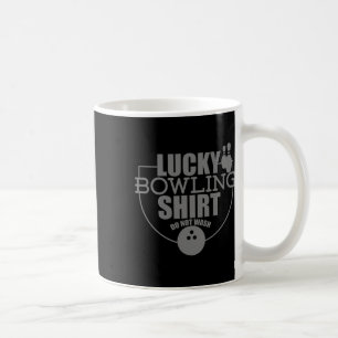 Lucky Bowling Shirt Tvättar inte en notering för B Kaffemugg