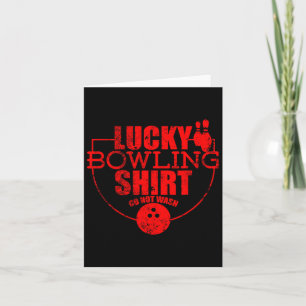 Lucky Bowling Shirt Tvättar inte en notering för B Kort