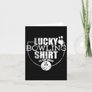 Lucky Bowling Shirt Tvättar inte en notering för B Kort