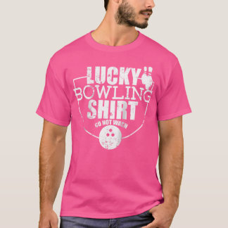 Lucky Bowling Tvättar inte en lättanvänd citat för T Shirt