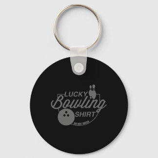 Lucky Bowling Tvättar inte Roligt citat för Bowler Nyckelring