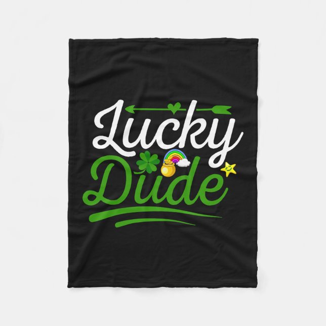 Lucky Boy Fleecefilt (Framsidan)