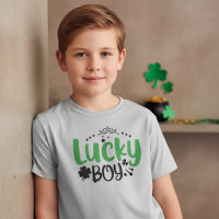 Lucky Boy St Patrick T-Shirt för barn