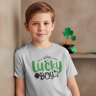 Lucky Boy St Patrick T-Shirt för barn