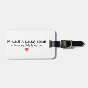 Lucky Bride Märkres Bagagebricka