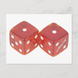 Lucky Bröllop Dice Vykort