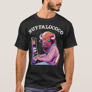 Lucky Buffalo Casino Slot Maskin Buffalooo Gamb T Shirt