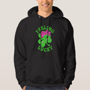 Lucky C Shamrock St Patrick Day Hoodie