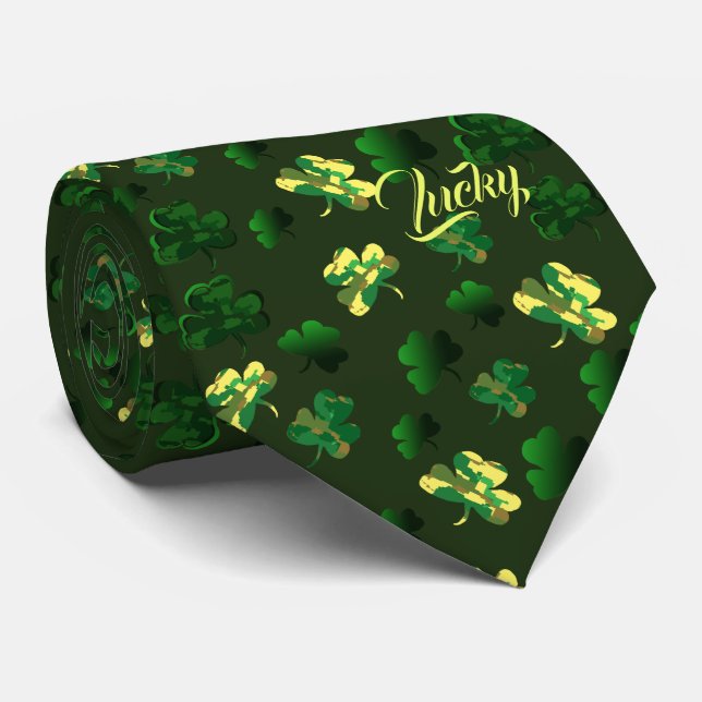 Lucky Camo Shamrock Design Slips (Rullad)