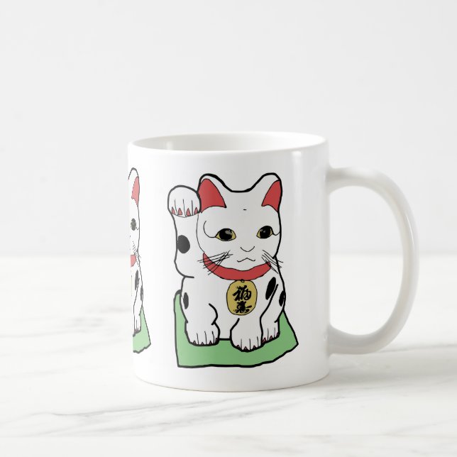 Lucky Cat Kaffemugg (Höger)